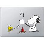 スヌーピー BBQ デカール カラーステッカー MacBook Pro ノートパソコン コンピューター用 装飾ビニールステッカー Mac Air 13　　好評販売中
