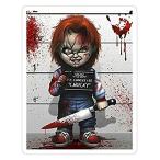 Chucky from Childs Play, Chucky Decal Sticker - Sticker Graphic - Auto, Wal　　好評販売中