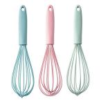 fannybuy 泡立て器 シリコン ミニ 小 ホイッパー 混ぜ器