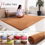 カーペットラグ 絨毯 キッチンマット 年間使用 フランネル マイクロファイバー ウレタンマット 洗える 静電気防止 短毛 掃除易い 80cm×160c