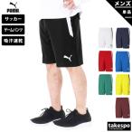 プーマ ハーフパンツ メンズ スポーツ 短パン 吸汗 速乾 ドライ ワンポイント サッカー フットサル PUMA 705151 新作