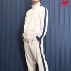 ニューバランス ジャージ上下 メンズ セットアップ newbalance ニットトラック AMJ51503 BGE 送料無料 新作 フルジップ 吸汗 速乾 ドライ