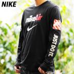 ナイキ 長袖Tシャツ メンズ 上 NIKE ビッグロゴ ロンT JUST DO IT. 長袖 DJ1416 BLK 送料無料 新作