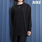 ナイキ 長袖Tシャツ レディース 上 NIKE オーバーサイズド HF5321 BLK SALE セール 綿100 ロンT