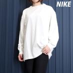ナイキ 長袖Tシャツ レディース 上 NIKE オーバーサイズド HF5321 WHT SALE セール 綿100 ロンT