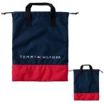 トミー ヒルフィガー ゴルフ マルチバッグ バッグ メンズ レディース ゴルフバッグ シューズバッグ 巾着 TOMMY HILFIGER GOLF トリコロール 赤 紺 白 THMG1FBS