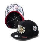 ニューエラ キャップ コラボ メンズ レディース 帽子 岡本太郎 コラボキャップ 9FIFTY 14683773 NEW ERA ブランド 無地 シール フラットバイザー 平つば