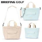 ブリーフィング ゴルフ ラウンドバッグ レディース 撥水 ファスナー カートトートバッグ ゴルフバッグ ショルダーベルト ブランド BRIEFING GOLF BRG261T05