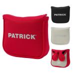 パトリック ゴルフ ヘッドカバー パターカバー マレットタイプ メンズ レディース マグネット式 無地 ロゴ レア ブランド PATRICK GOLF 263-840 263-841 263-847