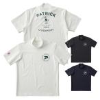 パトリック ゴルフ モックシャツ メンズ 半袖 シャツ ハイネック モックネック 吸水速乾 ストレッチ 無地 ゴルフウェア PATRICK GOLF 263-110 263-111 263-112