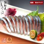 国内産 御馳走しめさばお試しセット / 御馳走しめさば(特大1枚入)×3パック【送料無料】