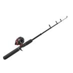 zebkoZebco 202 spincast катушка 5.6ft телескопический удилище комплект стакан удилище автобус рыбалка путешествие удилище 