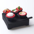 ちりめんお供え膳 (仏膳・霊供膳)(京ちりめん)(お盆用品)