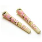 . свеча (. low sok ) рука ..[ Sakura ( Sakura )]3 номер 2 шт. входит .( длина 10cm× сверху диаметр 1.8cm)