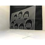 アクリル製缶バッチディスプレイ７個用　お気に入りの缶バッジをオシャレにディスプレイ