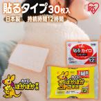カイロ 貼る 貼らないタイプ 30個 使い捨てカイロ 使い捨て 腰痛 防寒 冬 持ち運び アイリスオーヤマ 寒さ対策 あったか グッズ ぽかぽか家族