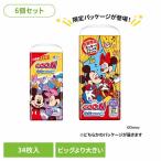 ショッピンググーン (6個セット) グーン まっさらさら通気 パンツ BIGより大きいサイズ (13〜25kg) 204枚（34枚×6) 男女共用 大王製紙 (D)