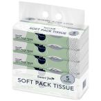 ティッシュペーパー 150組 箱なし 安い ソフトパック ティッシュ 大容量 ソフトパックティッシュ 150組 5パック ティシュー 箱買い まとめ買い 日用品 消耗品