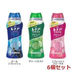 レノア本格消臭 デオドラントビーズ 特大サイズ×6個  送料無料 ビーズタイプ 容器 抗菌防臭 芳香 まとめ買い