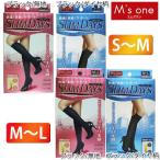 靴下 レディース SLIMDAYS ブラック/無地S〜M・ブラック/無地M〜L・ブラック/ダイヤ柄S〜M・ブラック/ダイヤ柄M〜L M’s one (D)