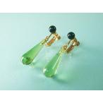 Yahoo! Yahoo!ショッピング(ヤフー ショッピング)本べっ甲 琥珀 ブライヤリング ドロップ型のアンバーがゆれる （のし等ギフト対応無料） 金メッキネジバネ金具 落ちにくい痛くない 滑り止めシリコンカバー付き