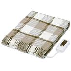 ゼンケン 電気ひざ掛け ブラウン ZR-50LT