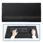 サンワダイレクト マウスパッド 大型 リストレスト付 ゲーミング 幅72×奥行35cm キーボード/マウス 用 手首 肘