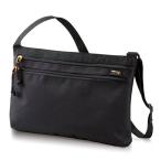 エレコム ショルダーバッグ サコッシュ 肩掛け 2層タイプ 内ポケット付き CORDURA1000(撥水 高耐久) ブラック BMA-CDSC01BK