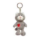 NICI(ニキ) キーリング グレーキャット 10cm
