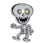 安住商事　骸骨　スケルトン　ハロウィン HALLOWEEN 風船 10個セット フィルム風船 バルーン パーティー ジャン