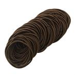 ラッピングファクトリー 大容量 カラー 約１００本セット ヘアゴム 結び目なし 金具なし ハンドメイド ヘ