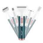 CkeyiN レディースシェーバー 5 in 1 USB充電式 全身/顔/眉毛/鼻毛に対応 女性用シェーバー 多機能 ムダ毛処理 顔 脇 腕 ビキニライン 背中 足