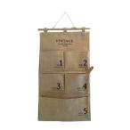 ウォールポケット ナチュラル5P ナンバー