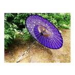 和傘 コスチューム用 小物 紫 長さ約85cm  イベント 送料無料　