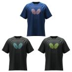 [ одежда ] настольный теннис форма tops мужской женский ( короткий рукав ) BUTTERFLY бабочка aag0682ma рутил * футболка 