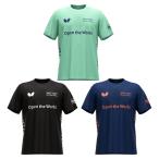 バタフライ セルサード・Tシャツ AAG0716 卓球ウェア ユニフォーム トップス 半袖 メンズ レディース 男女兼用 キッズ ジュニア 吸汗速乾