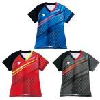 настольный теннис форма женский женский VICTAS vi ktas игра рубашка V-LGS224 короткий рукав tops . вода скорость .aog0133