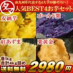 さつまいも 福袋 お芋４種お試しセット 4kg サツマイモ 南九州 焼き芋 送料無料