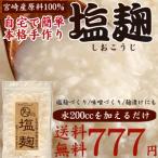 宮崎県 塩麹 ( 塩こうじ ) 200ｇ 水を加えるだけ極上の塩麹が出来ちゃう！糀 こうじ 発酵食品 調味料 送料無料