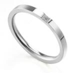 Yahoo! Yahoo!ショッピング(ヤフー ショッピング)ファッションリング 指輪 1粒 ペアリング 11号 14号 17号 19号 21号 シンプル 平打ち アクセサリー プチプラ bkp （fa）