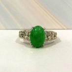 翡翠5月誕生石指輪ヒスイひすいリン...