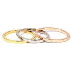 Yahoo! Yahoo!ショッピング(ヤフー ショッピング)華奢 指輪 金属アレルギー対応 リング ステンレス 316Ｌ 1.2mm 平打ち 細身 シンプル 地金 （ND）