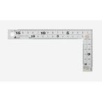 シンワ測定(Shinwa Sokutei) 曲尺 厚手広巾 表裏同目 8段目盛 cm表示 マグネット付き シルバー 15cm 10435