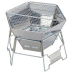  Captain Stag шести- нержавеющая сталь fire решётка (M) M-6498