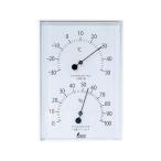 シンワ測定(Shinwa Sokutei) 温湿度計 角型 W-1 ホワイト 70510