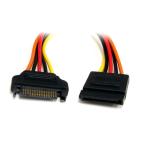 StarTech.com 15 булавка SATA источник питания удлинение кабель 30cm мужской / женский SATAPOWEXT12