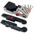 ミノウラ(MINOURA) 自転車 工具 HPS-9 Get'A ペダルスタンド付き携帯工具 ブラック 15x10x3cm