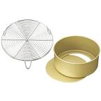 . печать KAI [ кекс конструкция комплект ] отверстие кекс type 18cm aluminium фтор обработка &amp; кекс кондиционер 22cm сделано в Японии 