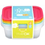 inomata химия микроволновая печь форма инструментальная музыка .. упаковка крышка . сделал .. плита возможность прямоугольник 850ml 4 шт. комплект красочный 9803 розовый * orange * зеленый *bru