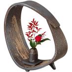  Shigaraki . ваза для цветов колесо type один колесо цветок входить ( большой ) ширина 29x внутри 13.5x высота 32cm 505-01